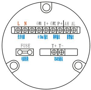 dn400管道流量计接线图